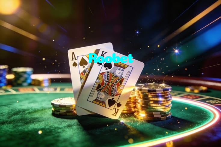 Roobet casino presented on mobile device in Pakistan with slots and live games