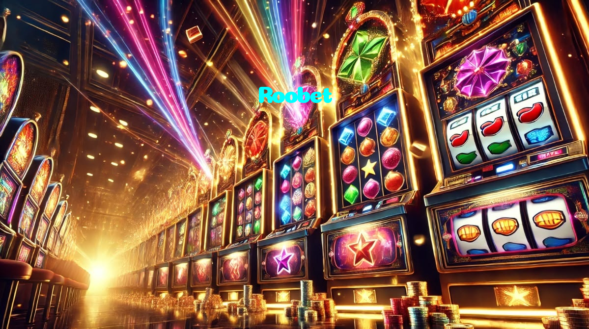Roobet casino presented on mobile device in Pakistan with slots and live games
