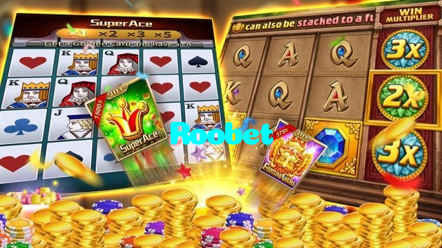 Roobet casino presented on mobile device in Pakistan with slots and live games